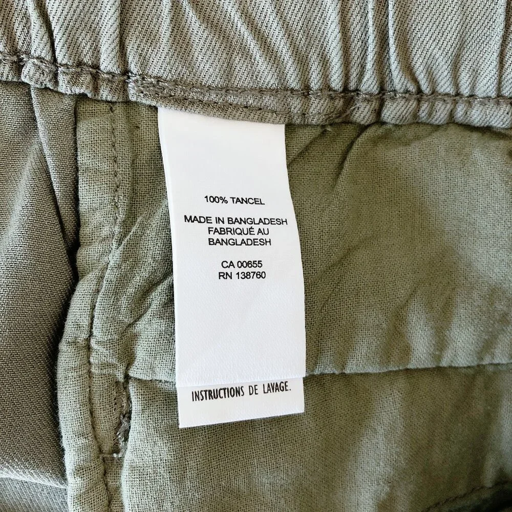RW&Co Denim Shorts With Removable Sash XXL green shorts cargo olive green - Picture 15 of 15